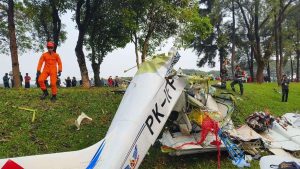 Pesawat PK-IFP yang Jatuh di BSD Belum Terlalu Tua