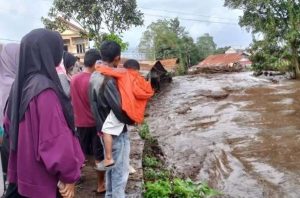 Sabo Dam di Kawasan Marapi Sumatera Barat