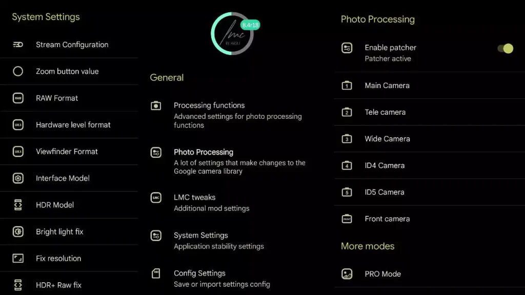 download config