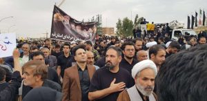 pemakaman presiden Iran