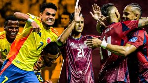 Skor Kolombia vs Kosta Rika