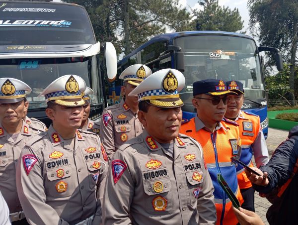 Dirlantas Polda Jabar Sidak Bus Pariwisata