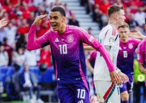 Jamal Musiala gelandang Jerman pencetak gol terbanyak
