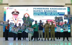Kadeudeuh atlet Kormi Kabupaten Bandung