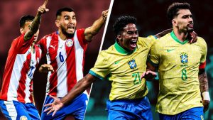 Skor Paraguay vs Brasil