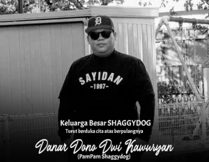 Pam Pam Personel Shaggydog Tutup Usia