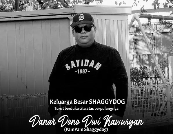 Pam Pam Personel Shaggydog Tutup Usia
