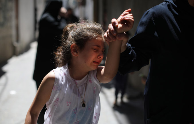 anak palestina tewas
