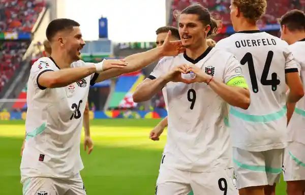 Austria Juara Grup D Euro 2024