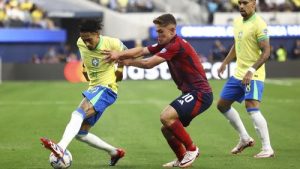 Hasil Copa America 2024 Brasil vs Kolombia