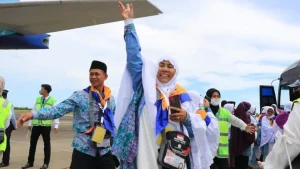 jemaah haji dilarang keluar rumah