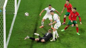Hasil Portugal vs Republik Ceko 2-1