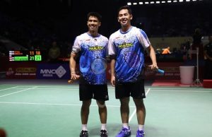 Ganda Putra Indonesia, Sabar/Reza, Indonesia Open 2024