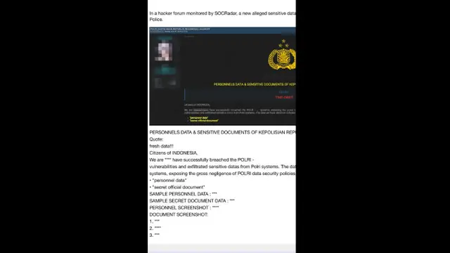 data polri kena hack