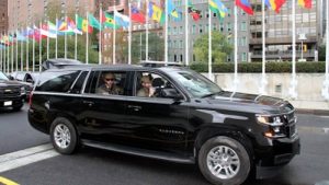 mobil anti peluru donald Trump
