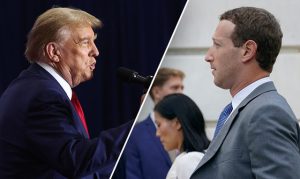 Donald Trump Mark Zuckerberg