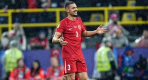 Bek Timnas Turki Merih Demiral dapat Sanksi