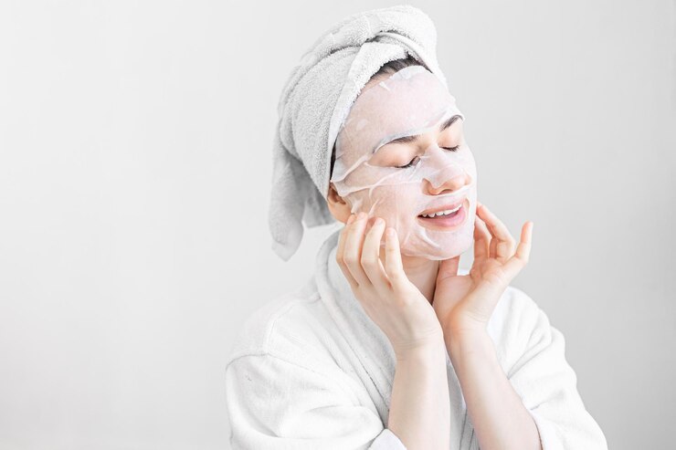 Collagen Mask untuk Memutihkan Wajah