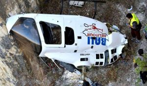 Helikopter Canggih Jatuh di Bali