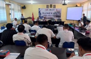 Pelatihan tenaga konstruksi LSP K3 Malut