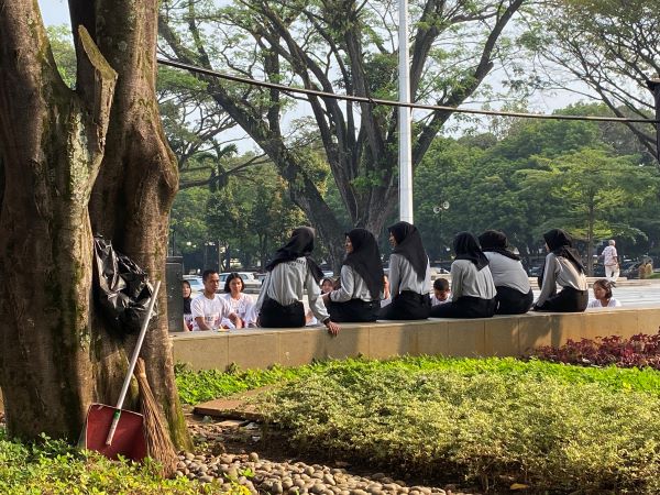 Paskibra Kota Bandung Jalani Latihan