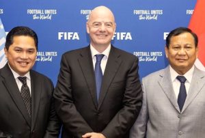 Presiden FIFA ketemu Prabowo