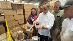 Satgas Bongkar Gudang Barang Impor Senilai 40 Miliar