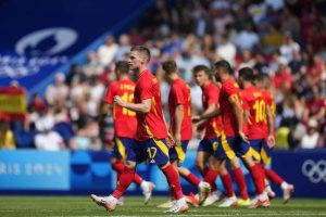 Spanyol Susah Kalahkan Uzbekistan Laga Sepak Bola Olimpiade