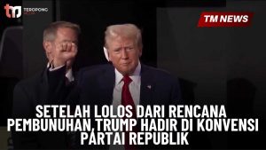 Trump Hadir di Konvensi Partai Republik-Cover