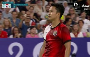 Tunggal Putra Indonesia Anthony Ginting Olimpiade Paris 2024