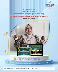 bank bjb syariah Raih 2 Penghargaan