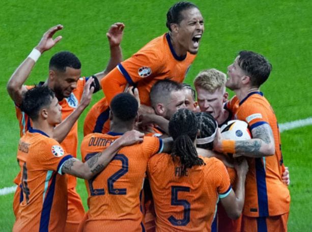 Belanda Vs Turki 2-1 Euro 2024
