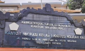 kantor imigrasi Ngurah Rai Bali WNA China jualan token listrik
