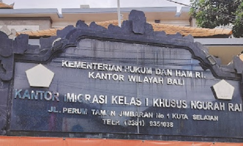kantor imigrasi Ngurah Rai Bali WNA China jualan token listrik