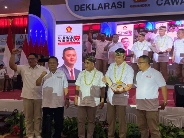 Resmi Gerindra Usung R. Dhani Wiriananta