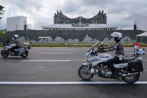 898 Personil Disiapkan Untuk Pengamanan Lalu Lintas Perayaan HUT RI di IKN
