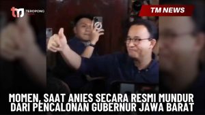 Momen, Saat Anies Secara Resmi Mundur dari Pencalo-Cover
