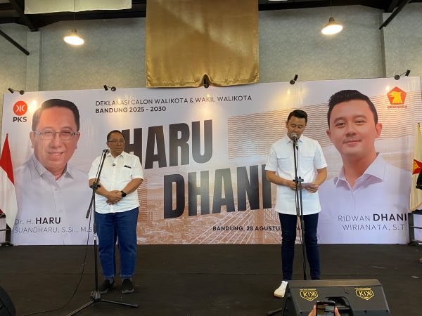 PKS dan Gerindra Deklarasikan Paslon