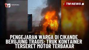 Pengejaran Warga di Cikande Berujung Tragis Truk -Cover