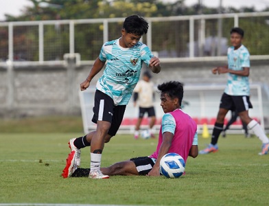 Tim U17 Indonesia vs India