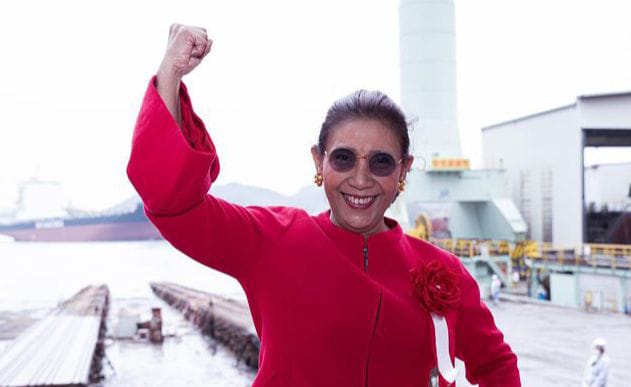 Susi Pudjiastuti Komentari Jet Gulfstream