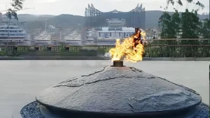 taman kusuma bangsa api abadi