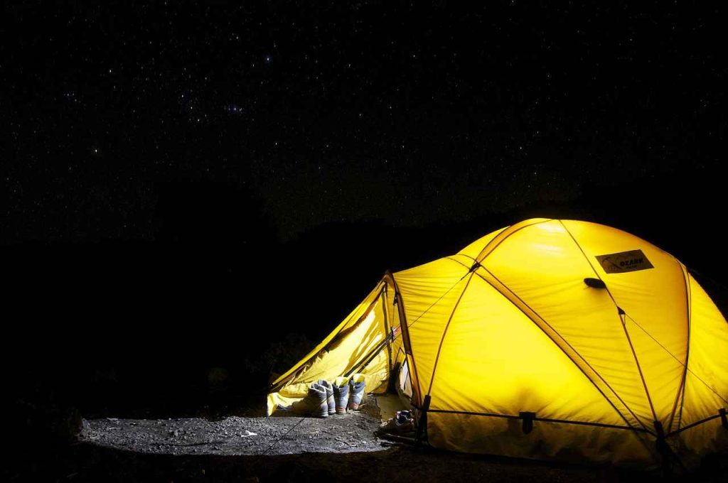 Sewa tenda camping di Bandung