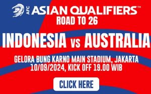 Tiket Indonesia vs Australia