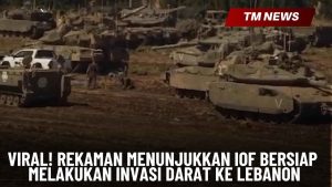 Viral! Rekaman Menunjukkan IOF Bersiap Melakukan Invasi Darat ke Lebanon