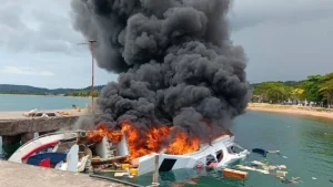 KNKT Selidiki Penyebab Terbakarnya Speedboat