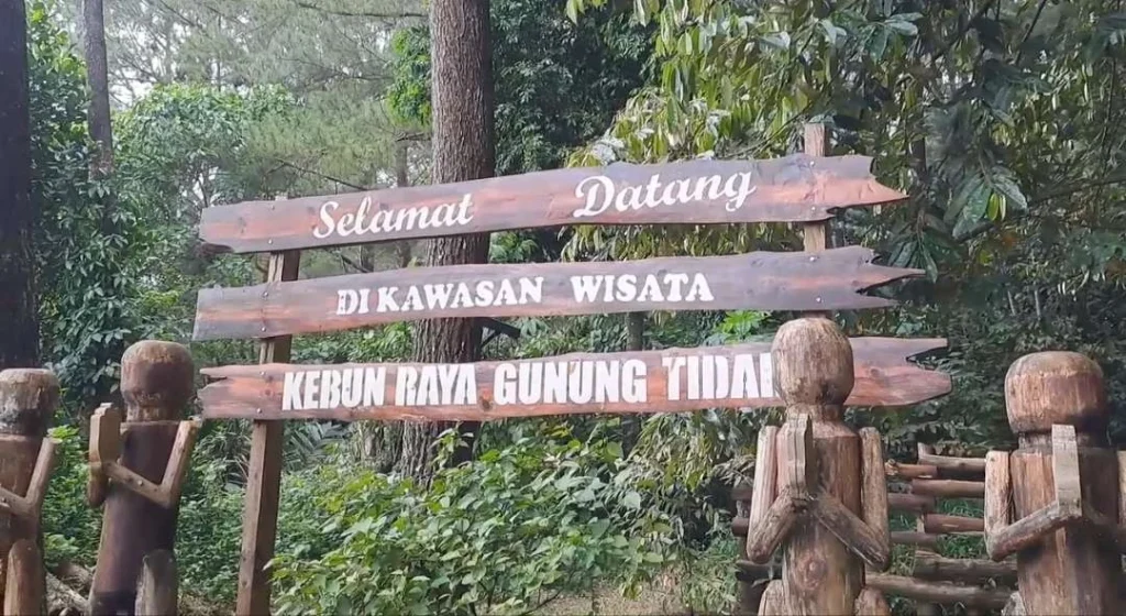 kebun raya gunung tidar tutup sementara