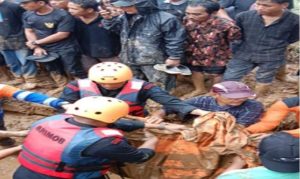 Empat Orang TewasTertimpa Longsor di Desa Harang Julu Padang Lawas