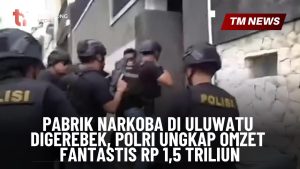 Pabrik Narkoba di Uluwatu Digerebek, Polri Ungkap -Cover
