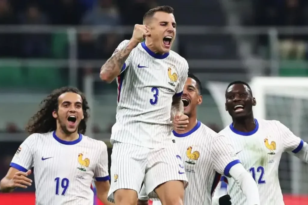 Prancis Taklukkan Italia 3-1 di San Siro